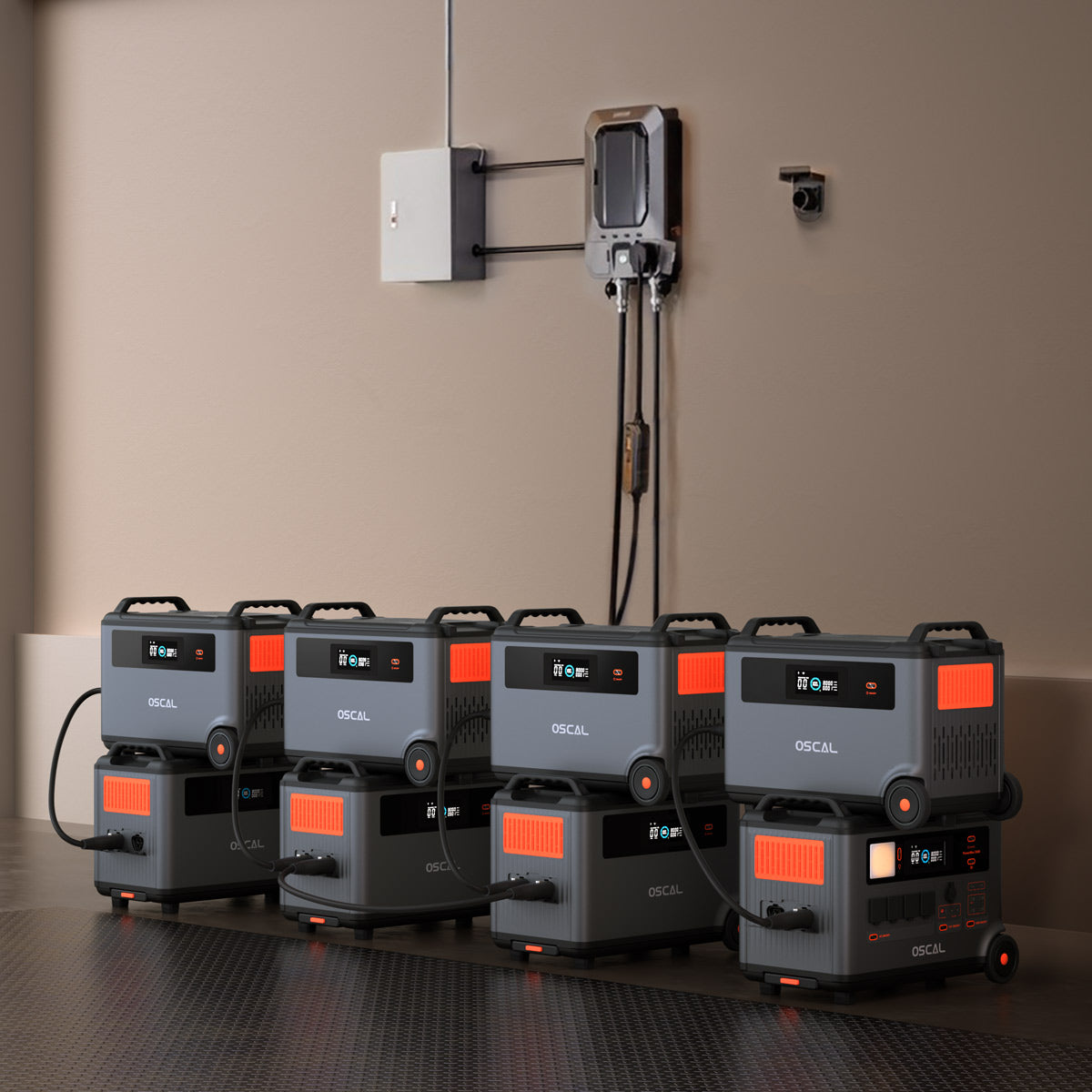 Robustes Blackview Oscal PowerMax 3600-Kraftwerk für die Sicherung zu Hause und im Freien