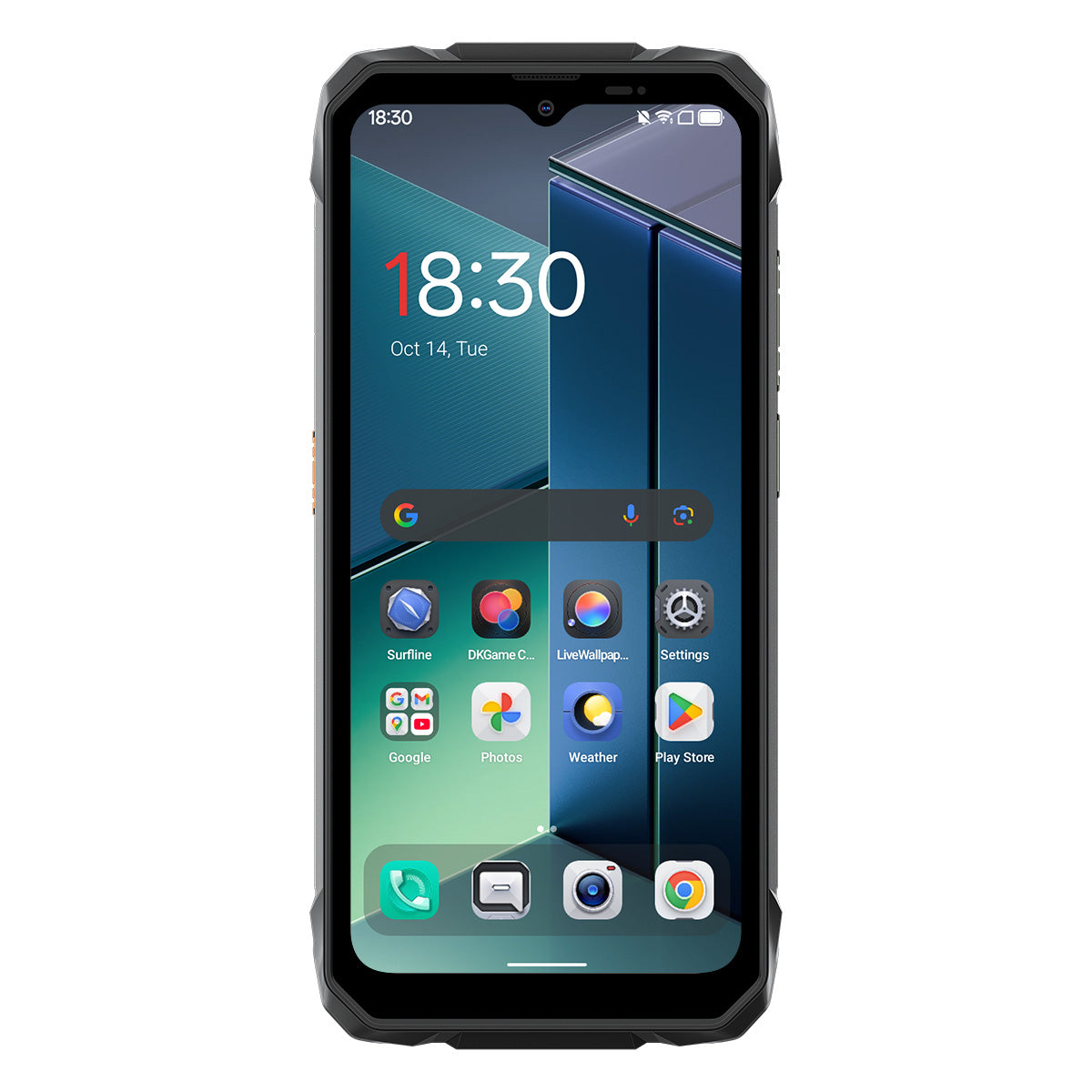 Blackview ROCK 1 6.56-inch 90Hz Main & 2.01" Secondary Display MediaTek Helio G81 Octa-core 15000mAh 20MP Night Vision Camera 4G Rugged Phone