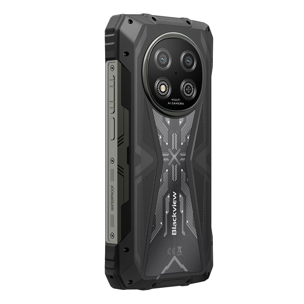Blackview ROCK 2 6.67-inch 120Hz Display UNISOC T8100 5G 6nm Octa-core 15000mAh 16MP+13MP AI Camera Rugged 5G Phone