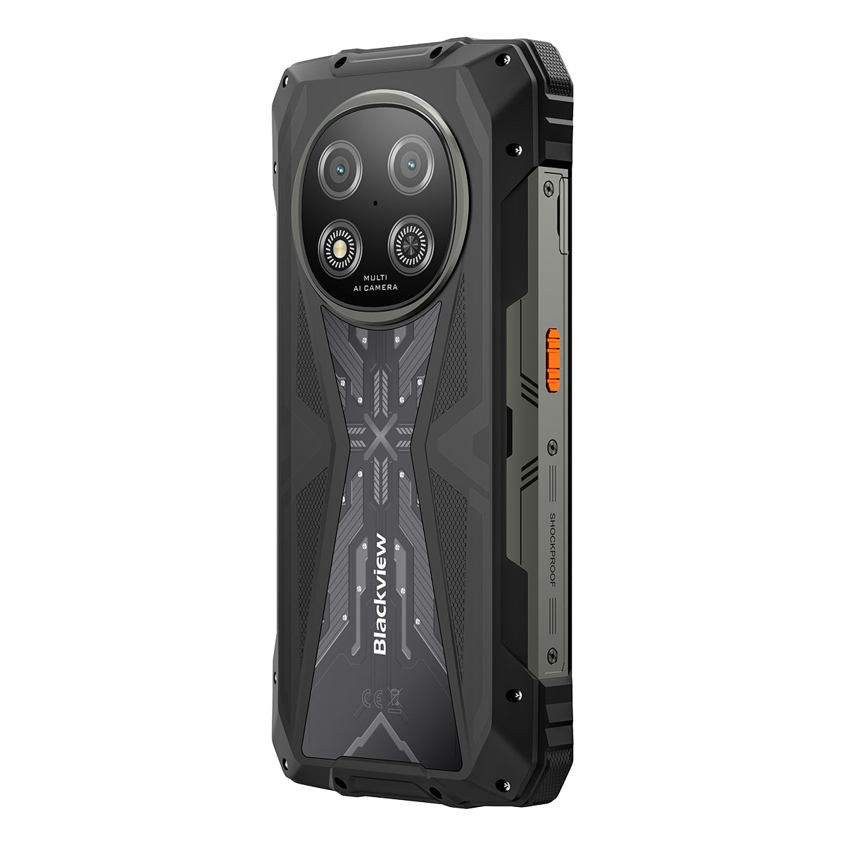 Blackview ROCK 2 6.67-inch 120Hz Display UNISOC T8100 5G 6nm Octa-core 15000mAh 16MP+13MP AI Camera Rugged 5G Phone