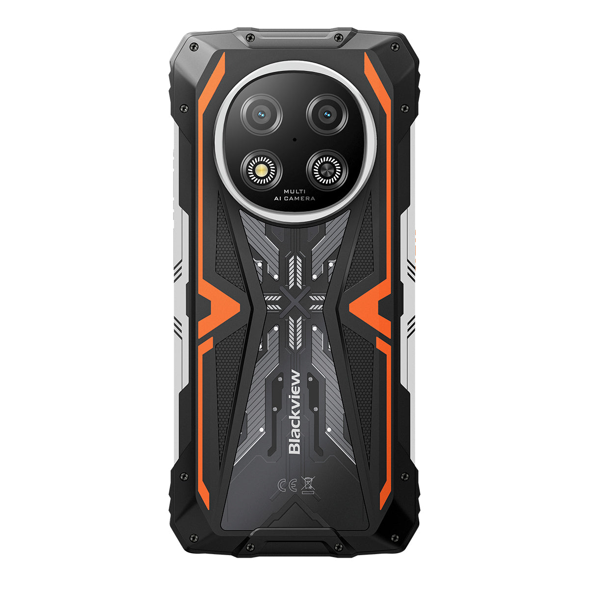 Blackview ROCK 2 6.67-inch 120Hz Display UNISOC T8100 5G 6nm Octa-core 15000mAh 16MP+13MP AI Camera Rugged 5G Phone