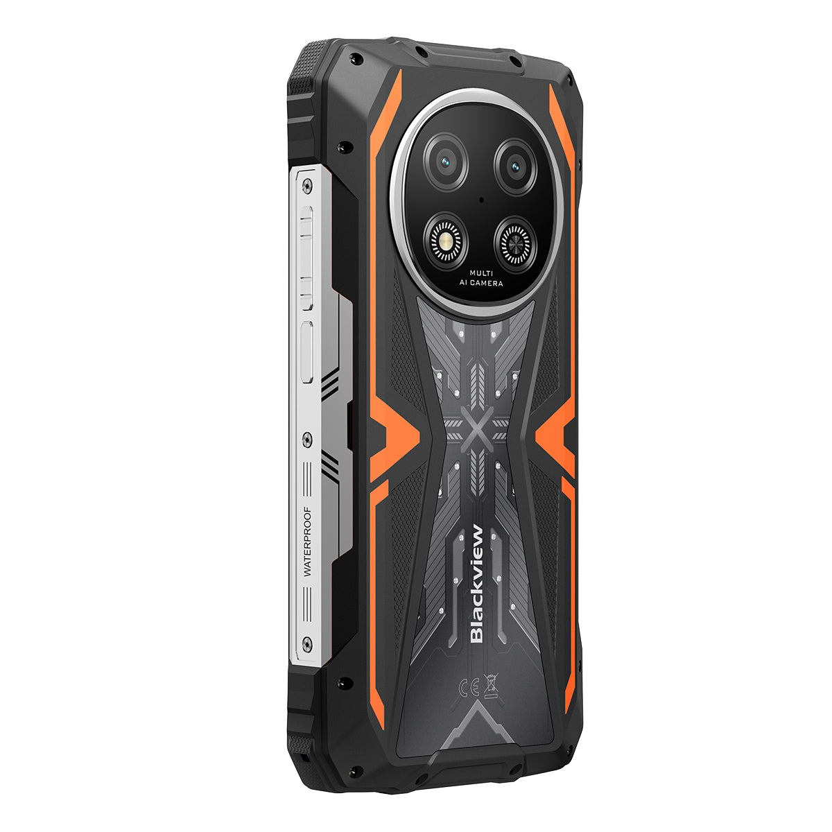 Blackview ROCK 2 6.67-inch 120Hz Display UNISOC T8100 5G 6nm Octa-core 15000mAh 16MP+13MP AI Camera Rugged 5G Phone
