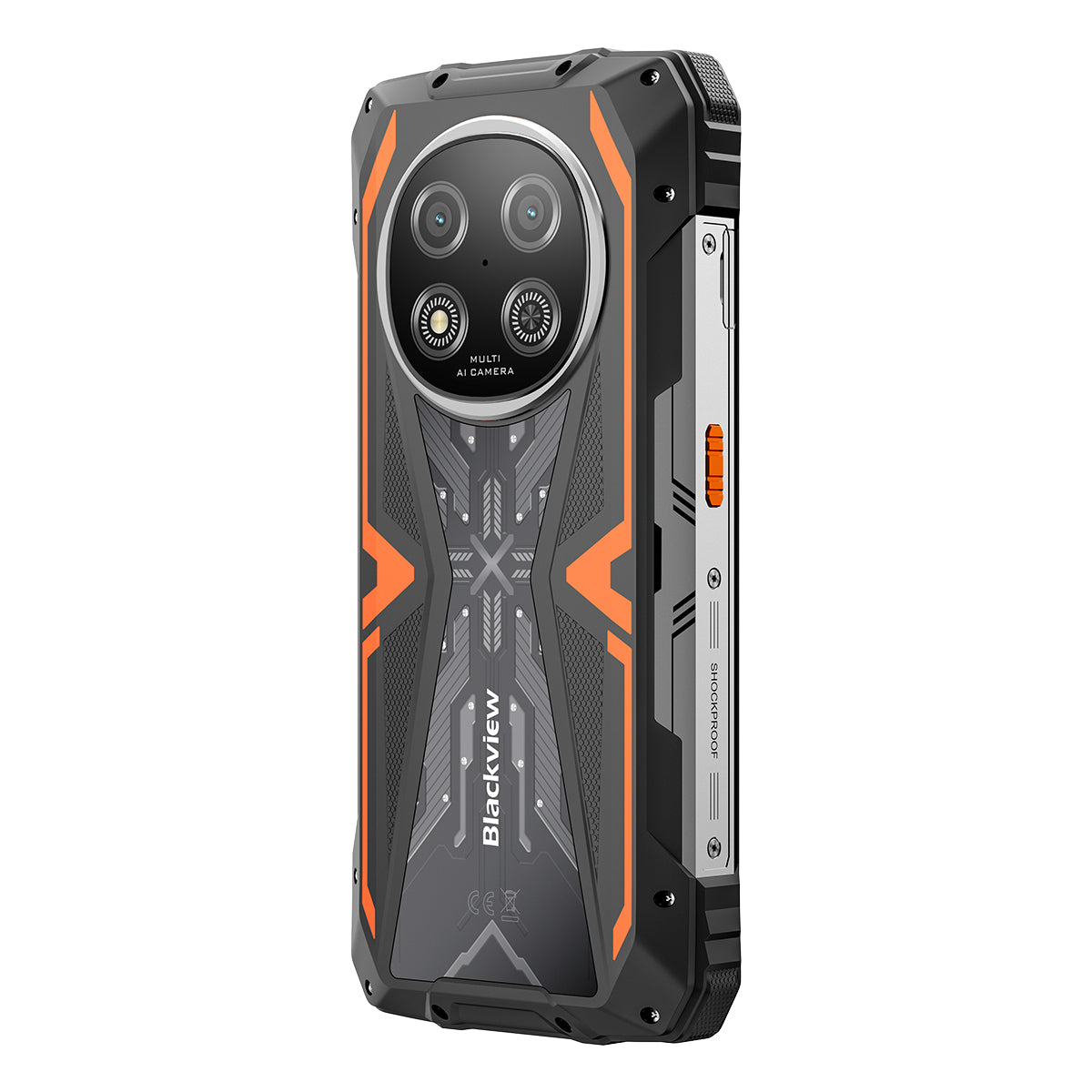 Blackview ROCK 2 6.67-inch 120Hz Display UNISOC T8100 5G 6nm Octa-core 15000mAh 16MP+13MP AI Camera Rugged 5G Phone