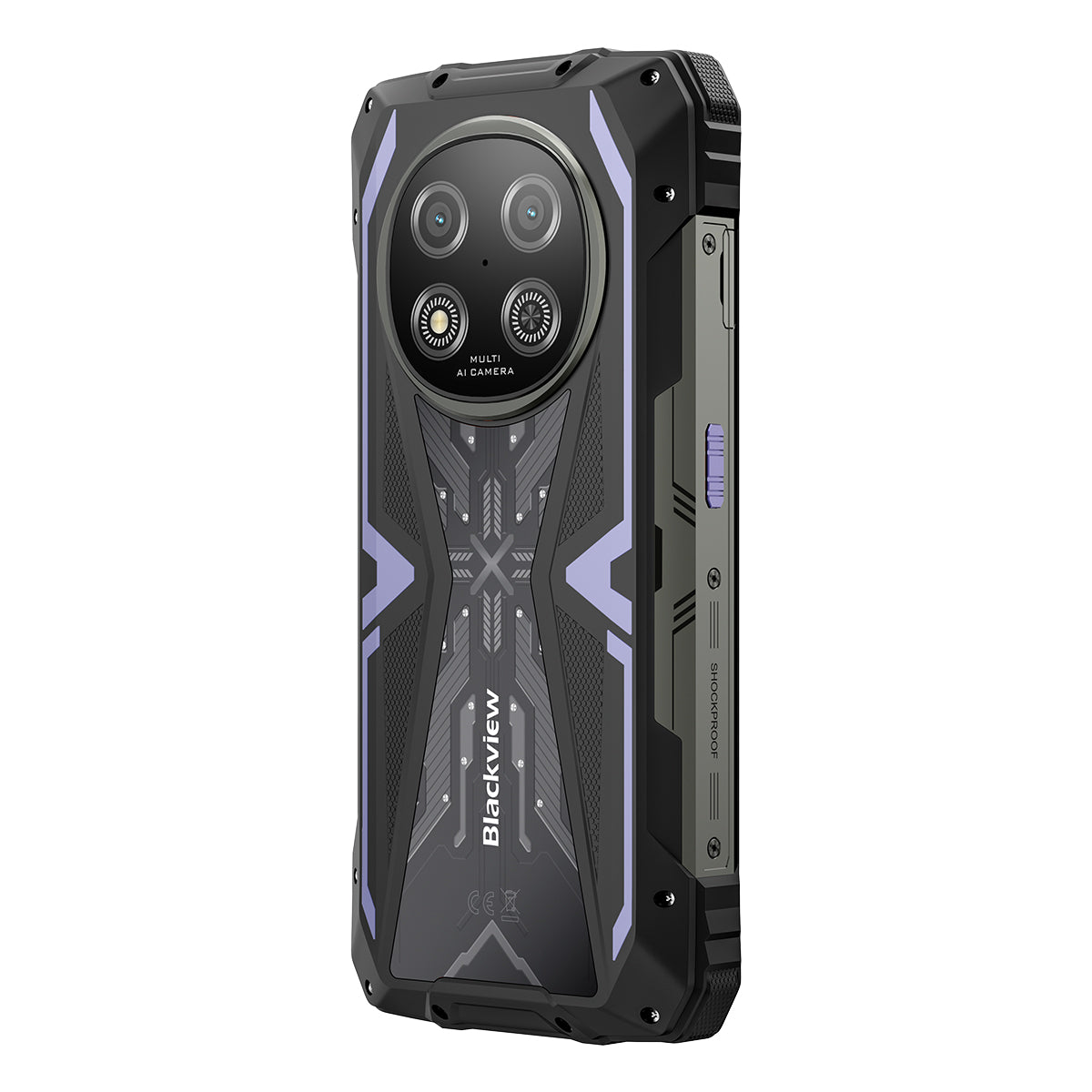 Blackview ROCK 2 6.67-inch 120Hz Display UNISOC T8100 5G 6nm Octa-core 15000mAh 16MP+13MP AI Camera Rugged 5G Phone