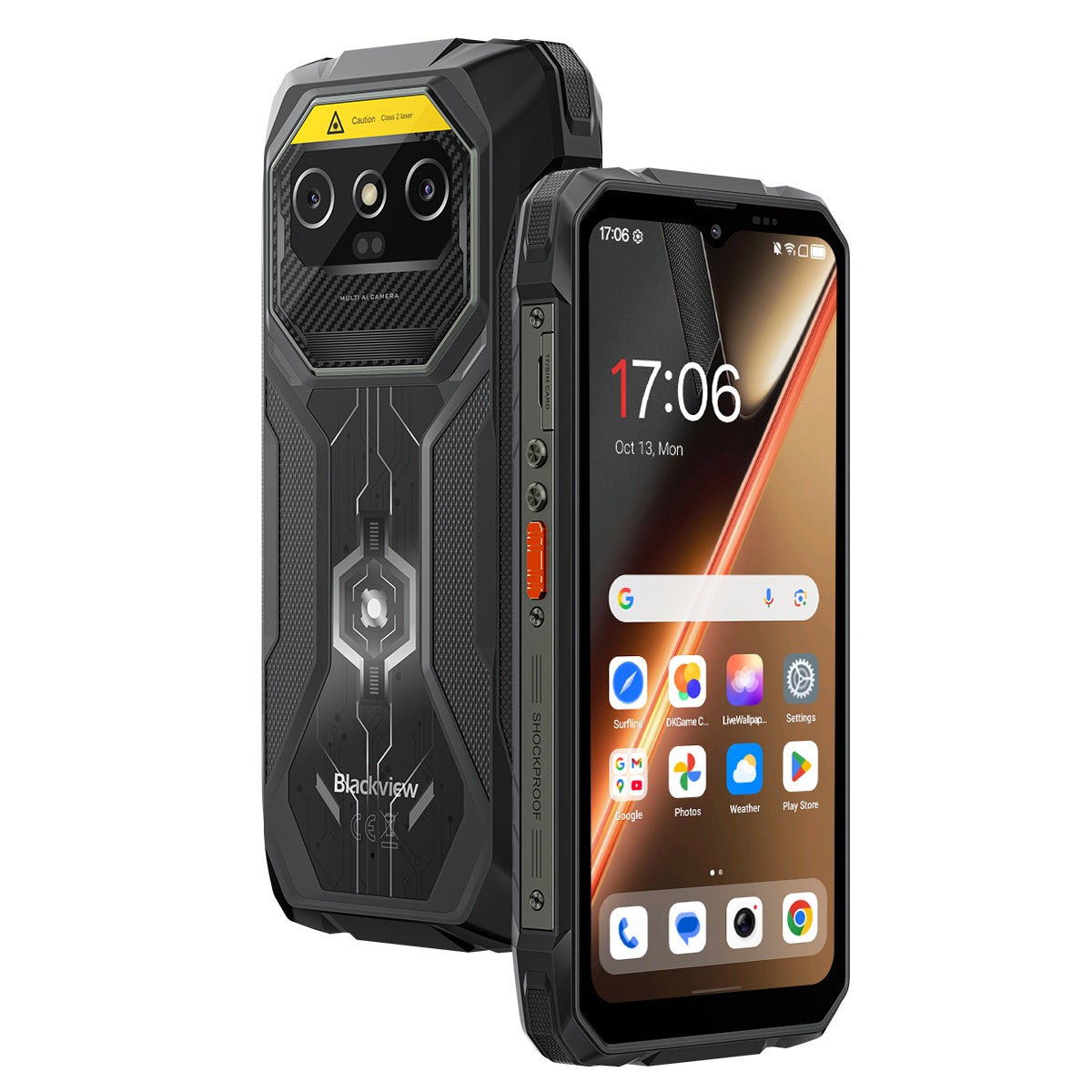 Blackview ROCK 1 Pro Professional 2D Barcode Scanner 4G Rugged Phone with 6.56-inch 90Hz Display 15000mAh & Night Vision Camera