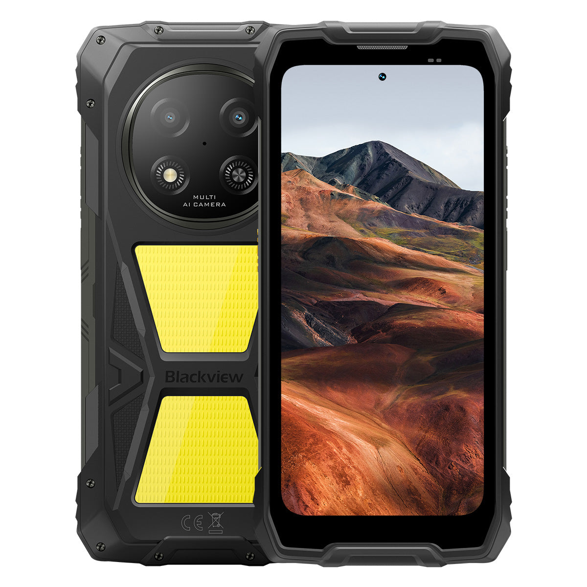 Blackview ROCK 2 Pro 6.67-inch 120Hz Display 8+256GB 400LM Camping Light 15000mAh 5G Rugged Phone