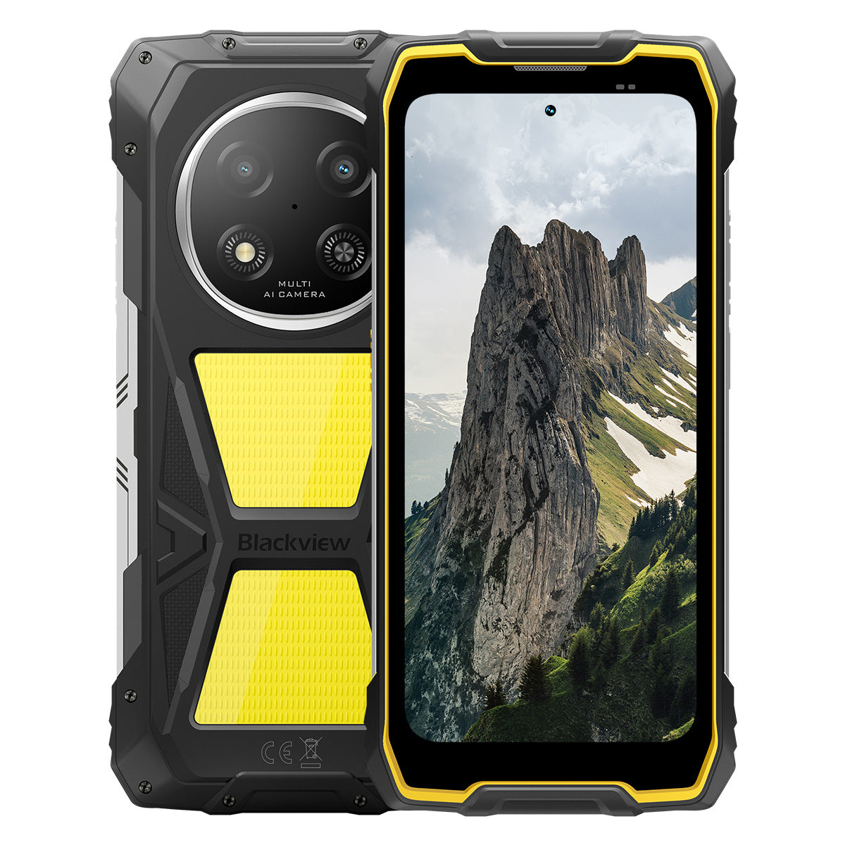 Blackview ROCK 2 Pro 6.67-inch 120Hz Display 8+256GB 400LM Camping Light 15000mAh 5G Rugged Phone