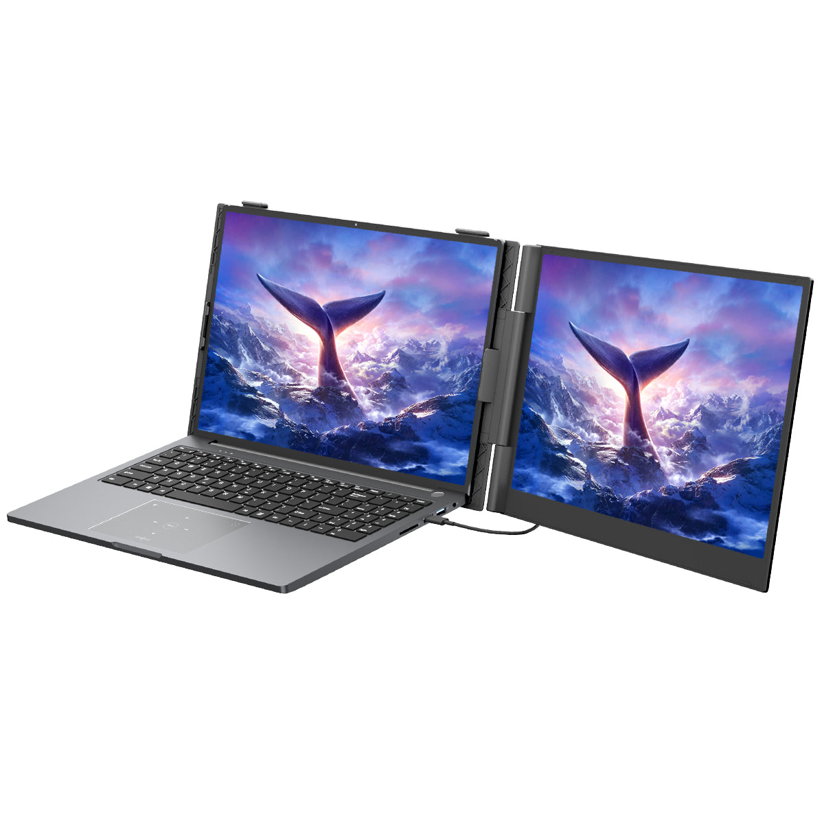 Blackview SCM6 14-inch Portable Monitor Laptop Screen Extender with Speaker