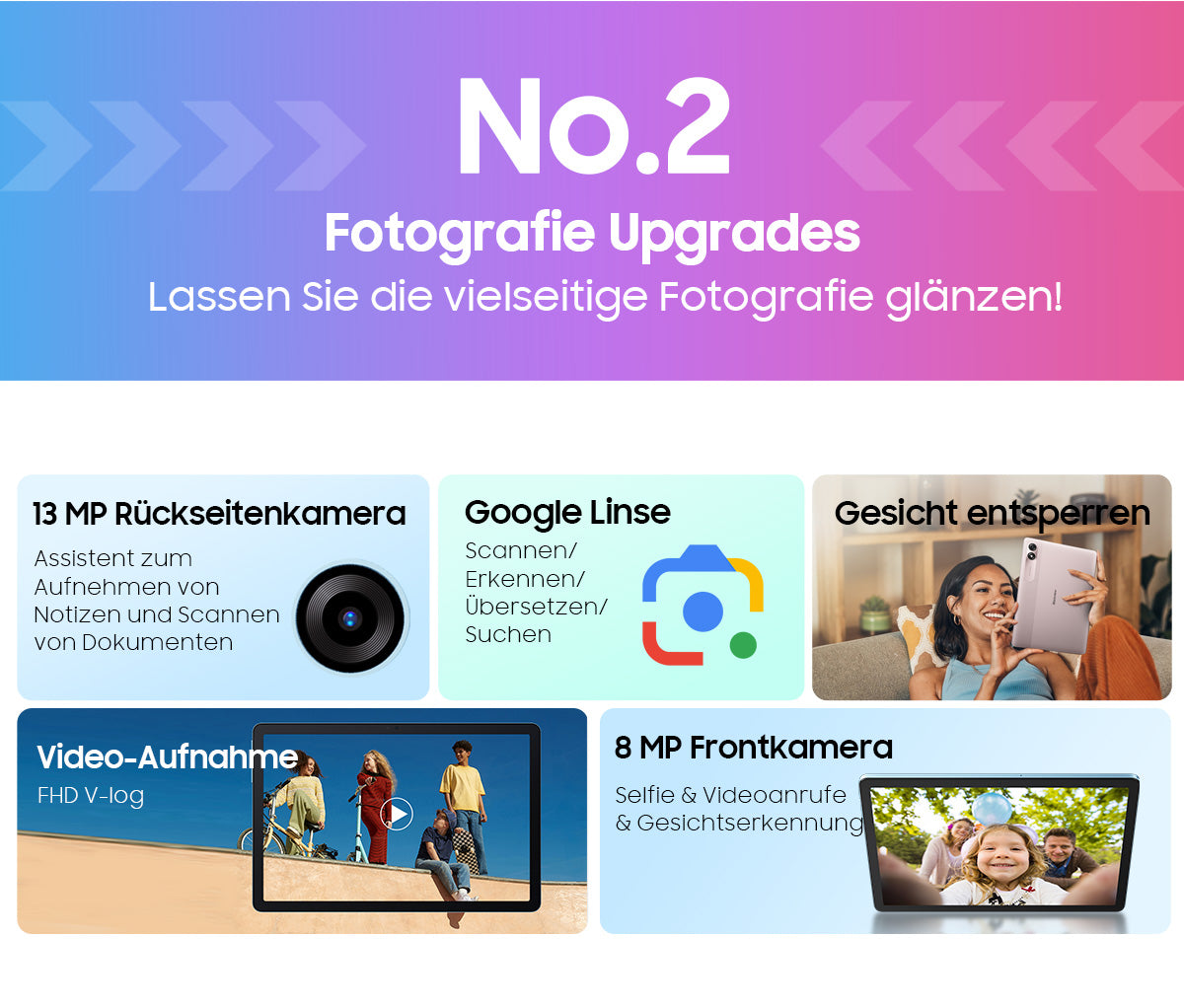 Blackview Tab 90 WiFi 10,92-Zoll Android Tablet-PC