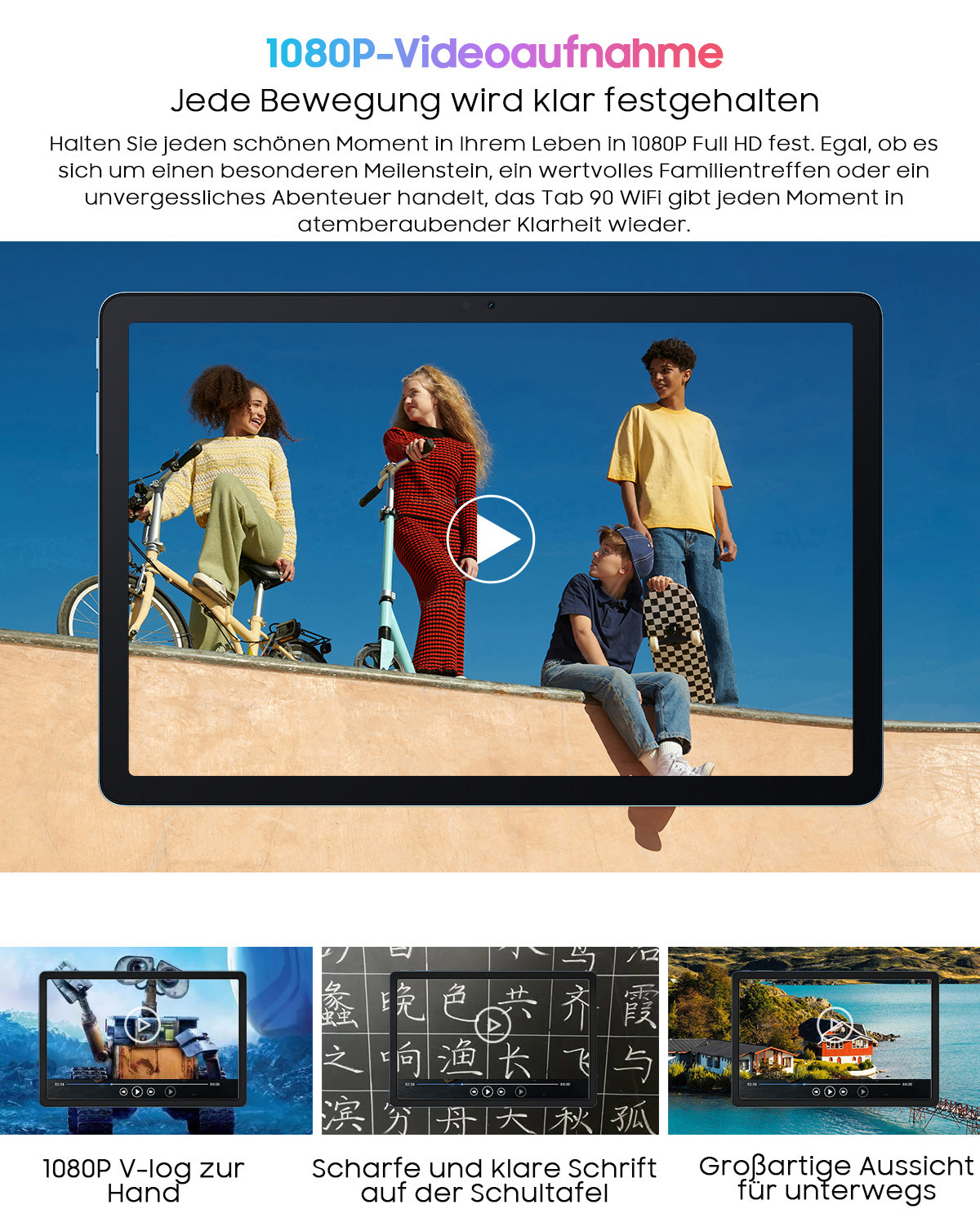 Blackview Tab 90 WiFi 10,92-Zoll Android Tablet-PC