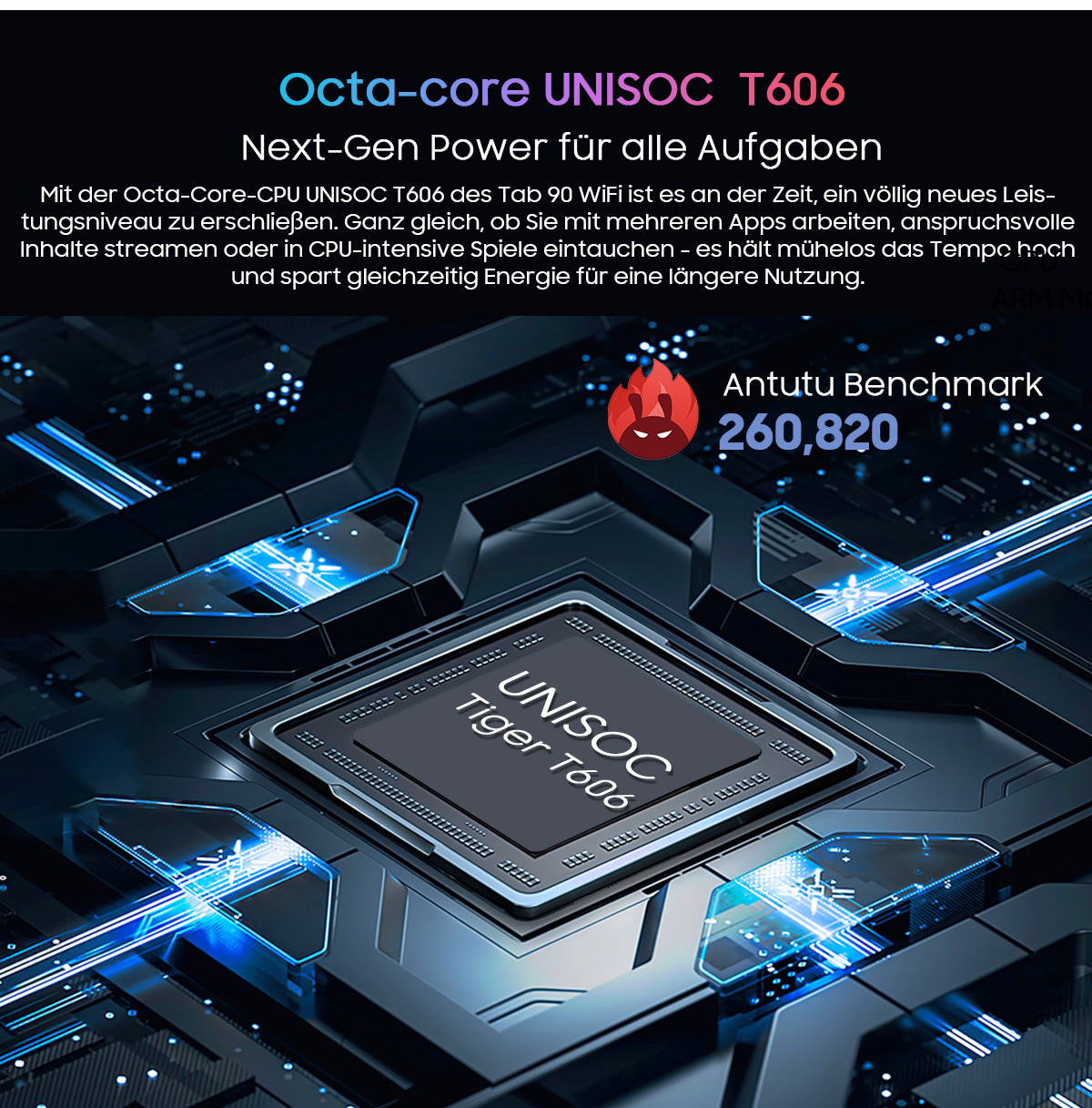 Blackview Tab 90 WiFi 10,92-Zoll Android Tablet-PC