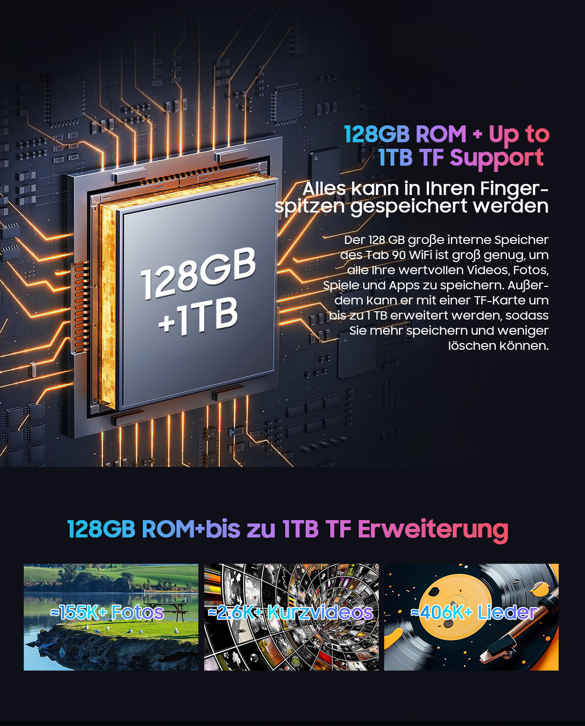 Blackview Tab 90 WiFi 10,92-Zoll Android Tablet-PC