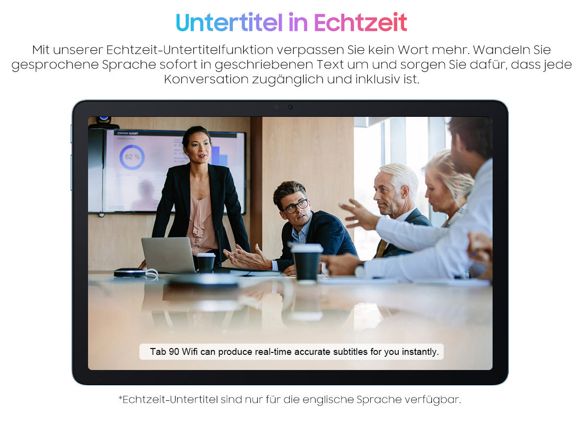 Blackview Tab 90 WiFi 10,92-Zoll Android Tablet-PC