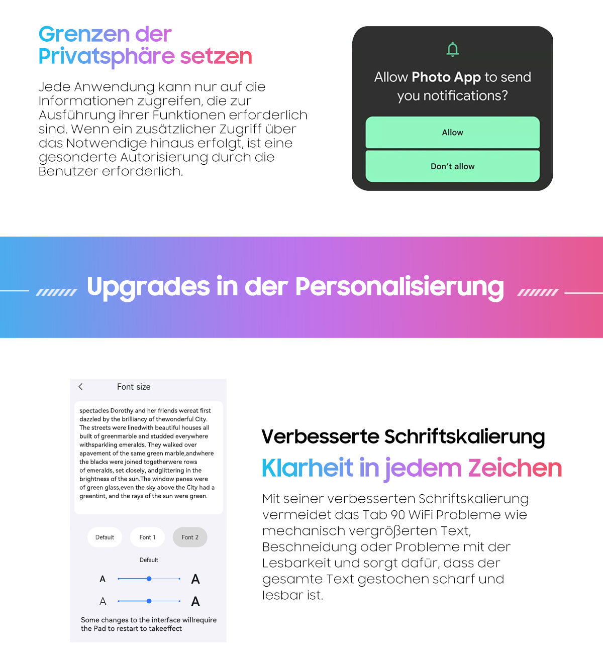 Blackview Tab 90 WiFi 10,92-Zoll Android Tablet-PC