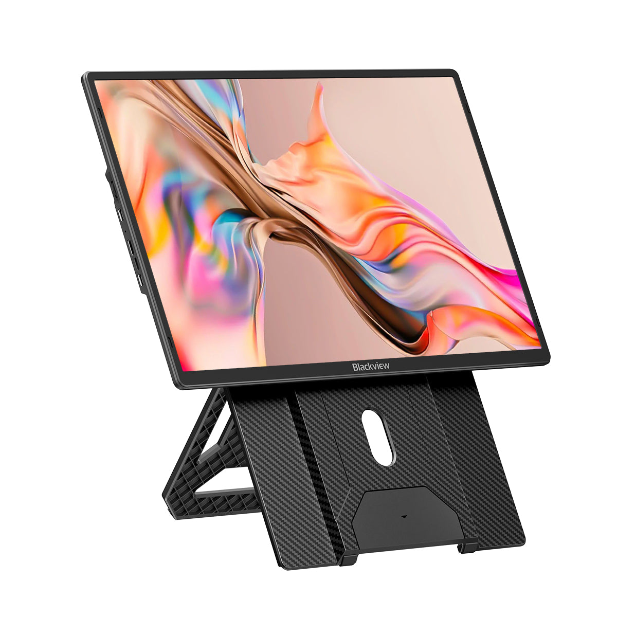 Blackview Table 9 16" FHD Niedrigblaues Licht Zertifizierter Tragbarer Monitor mit Eingebautem Lautsprecher & Voll Funktionsfähigem USB Typ C+Mini HDMI Eingang