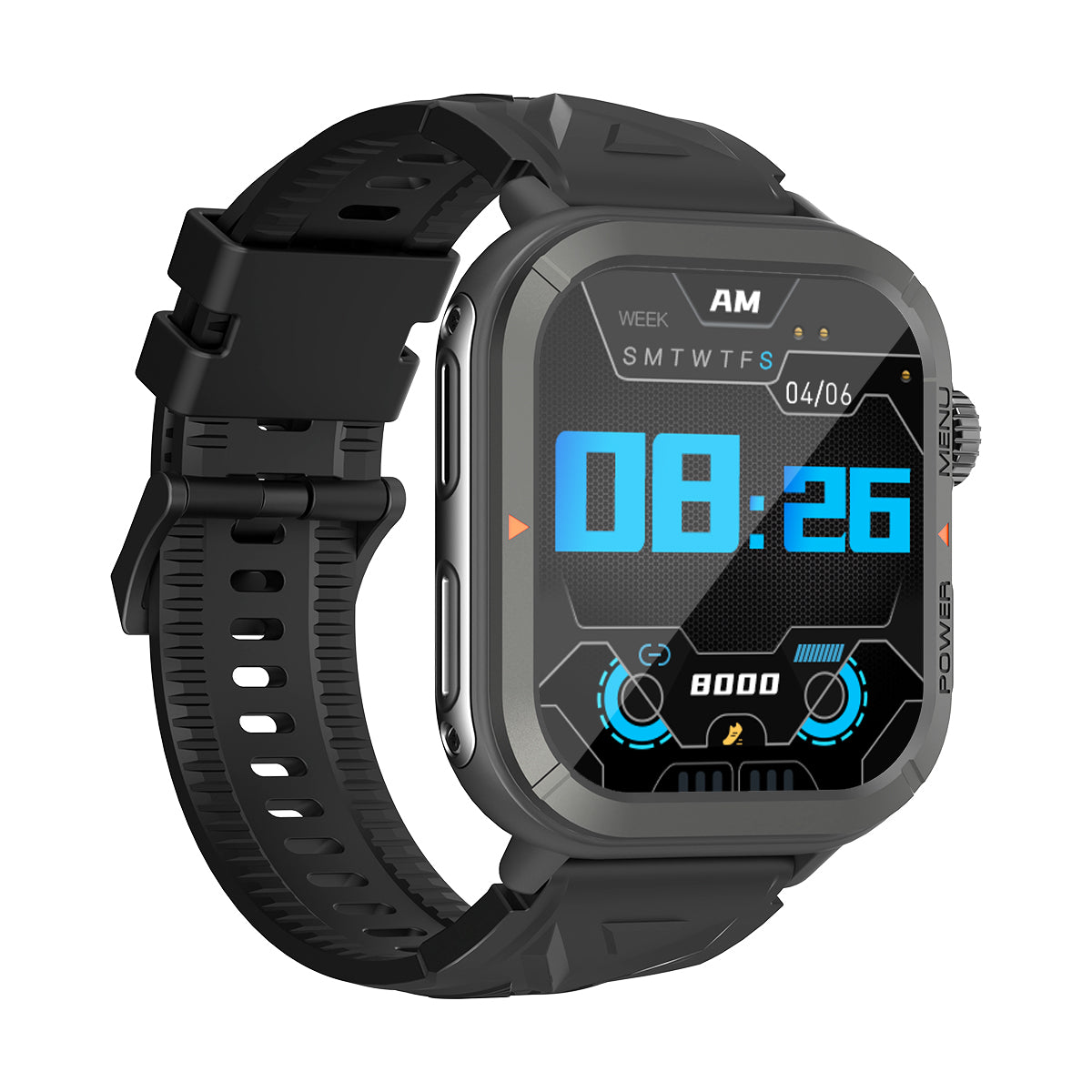 Blackview W30 10 Meter wasserdichte, coole Sport- und Fitness-Smartwatch 