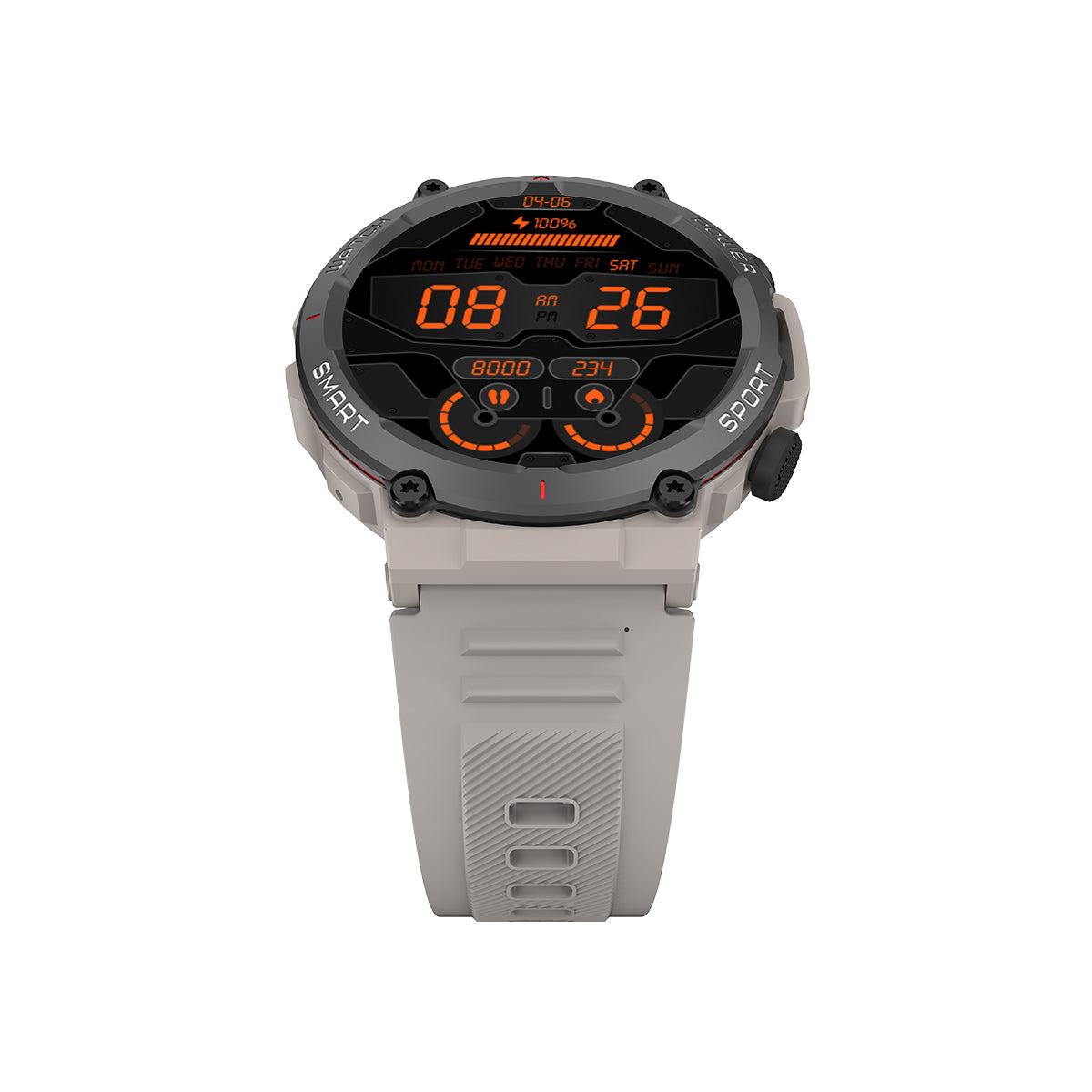 Blackview W50 10 Meter wasserdichte, stilvolle Sport- und Fitness-Smartwatch 