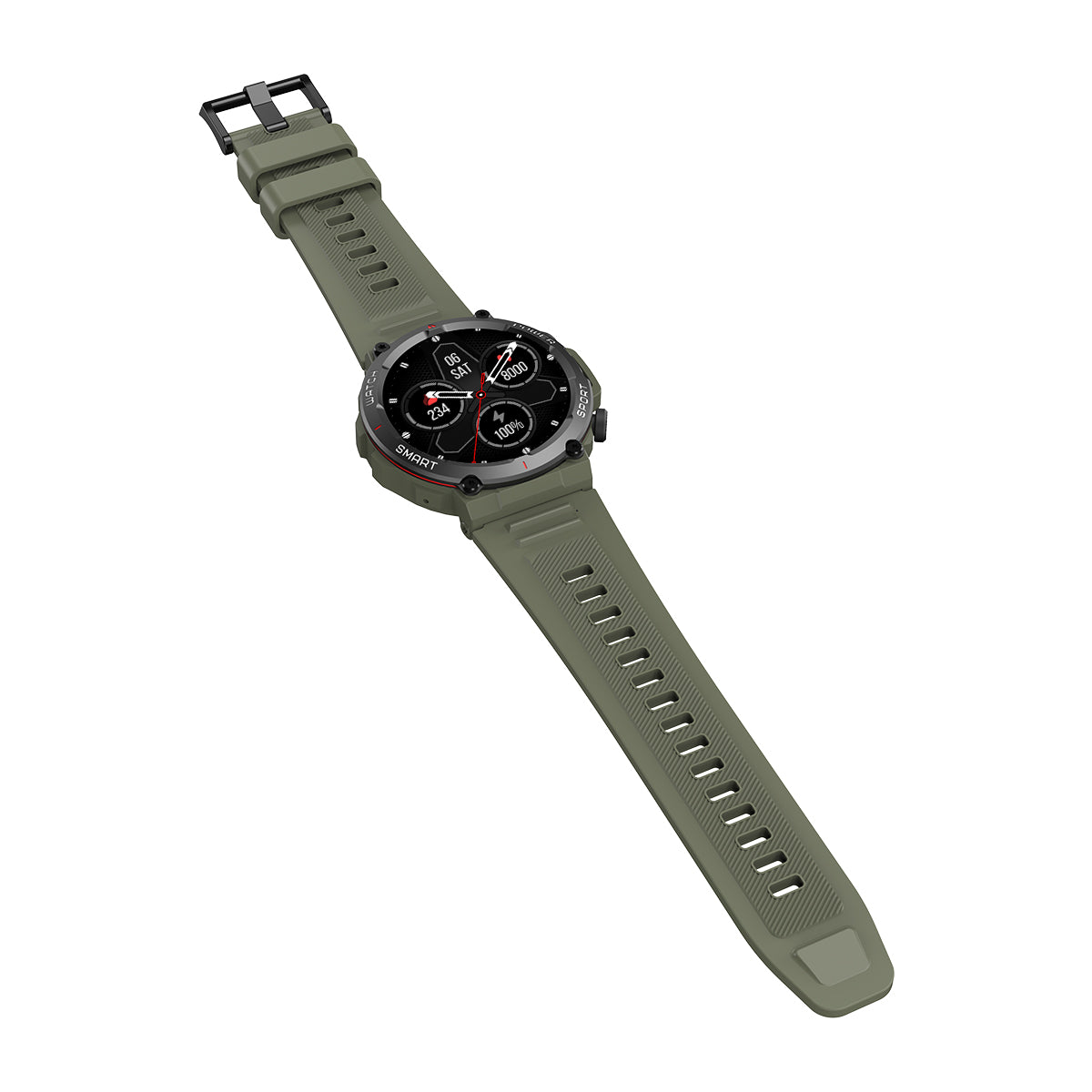Blackview W50 10 Meter wasserdichte, stilvolle Sport- und Fitness-Smartwatch 