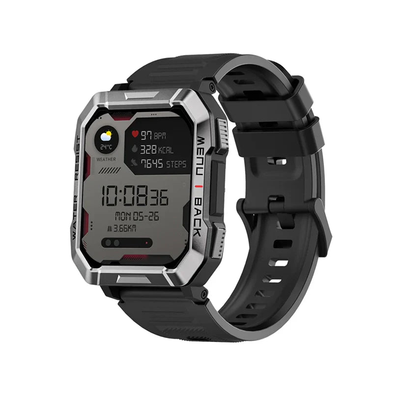 Blackview W60 2,01 Zoll 900 mAh LED-Taschenlampe Campass Outdoor-Smartwatch 