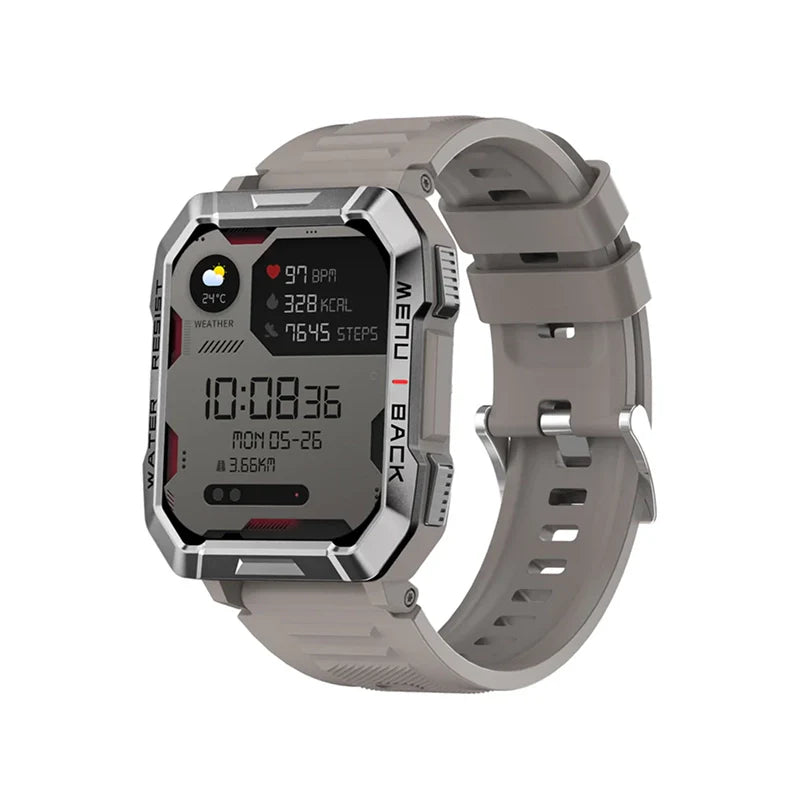 Blackview W60 2,01 Zoll 900 mAh LED-Taschenlampe Campass Outdoor-Smartwatch 