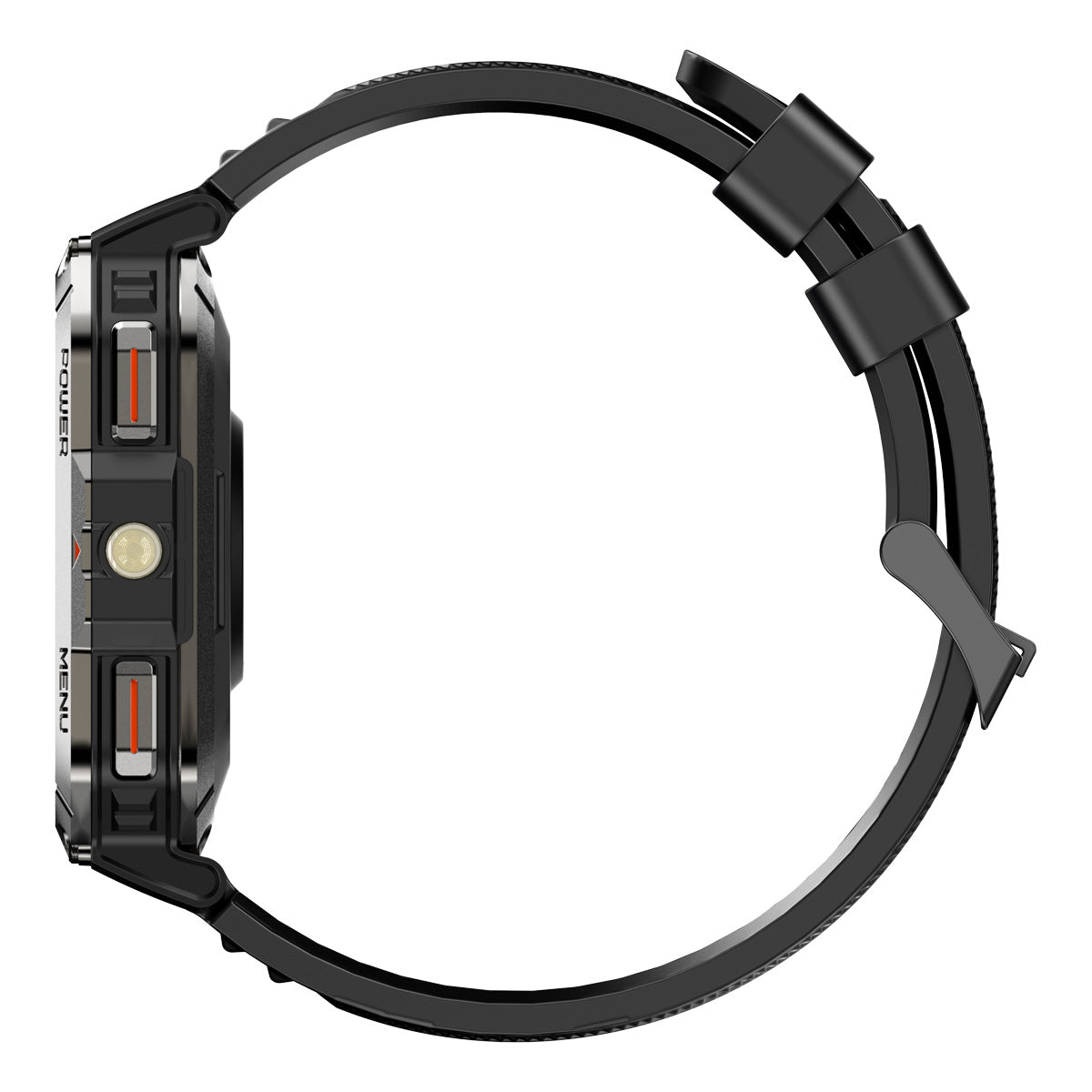 Blackview W70 Pro 2,01-Zoll 900mAh Eingebaute LED-Taschenlampe Outdoor-Sport-Smartwatch