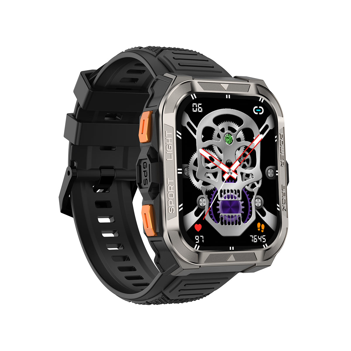 Blackview W80 Pro GPS 1.91-inch 900mAh Built-in LED Flashlight Outdoor Sports Smart Watch