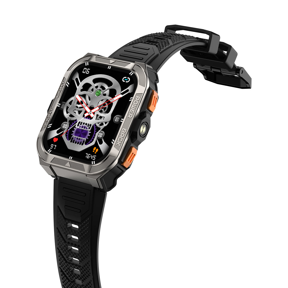 Blackview W80 Pro GPS 1.91-inch 900mAh Built-in LED Flashlight Outdoor Sports Smart Watch