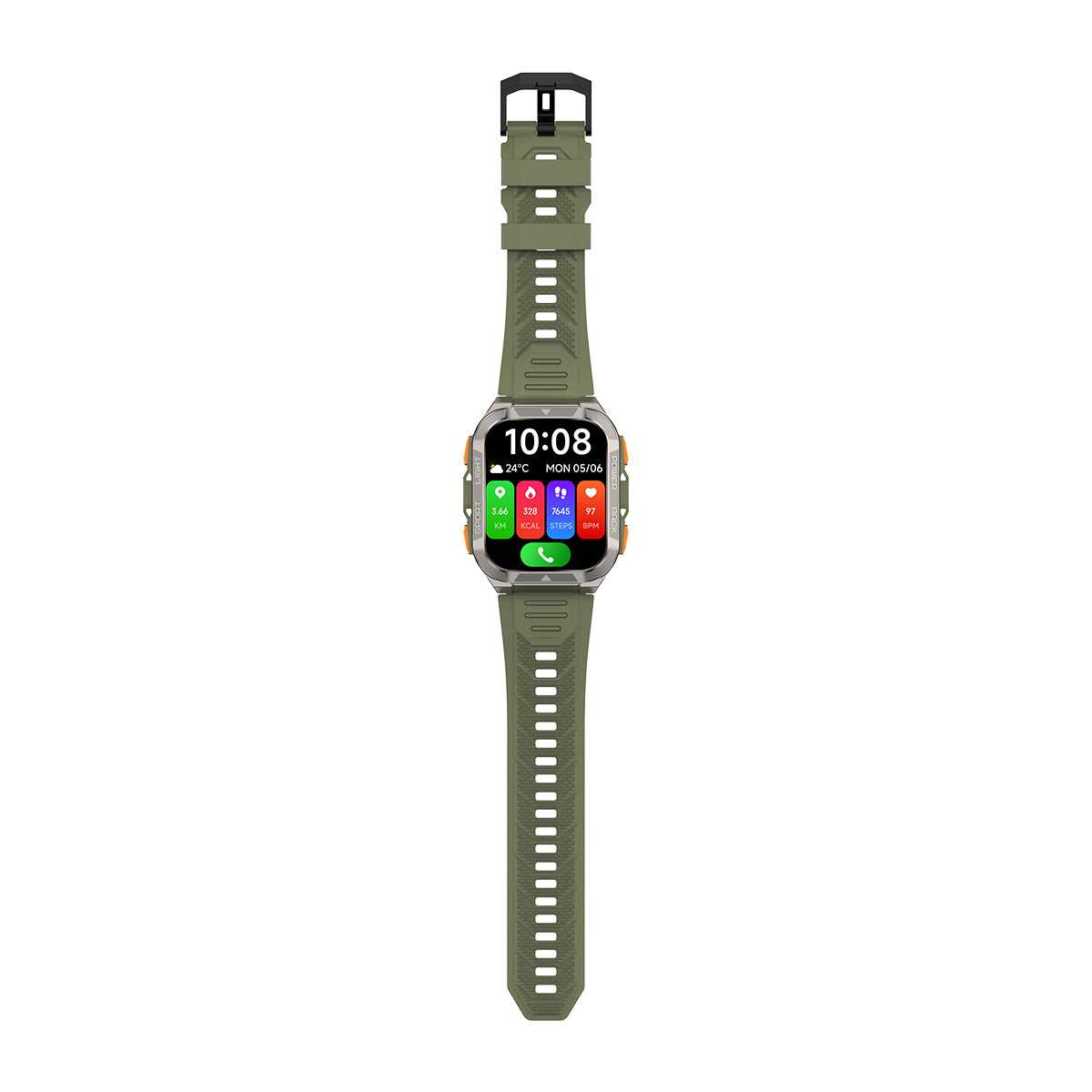Blackview W80 Pro GPS 1.91-inch 900mAh Built-in LED Flashlight Outdoor Sports Smart Watch