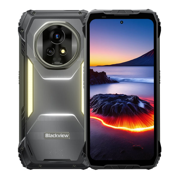 Blackview XPLORE 2 Projektor 5G KI Robust Telefon mit 6,73" 3,2K AMOLED Display Dimensity 8300 20000mAh & Eingebautes Campinglicht