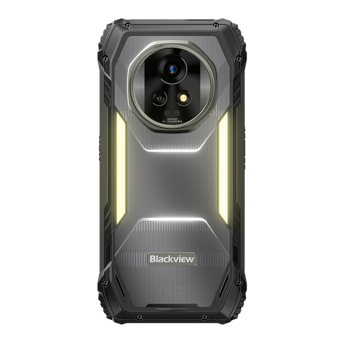 Blackview XPLORE 2 Projector 5G AI Rugged Phone with 6.73" 3.2K AMOLED Display Dimensity 8300 20000mAh & Built-in Camping Light