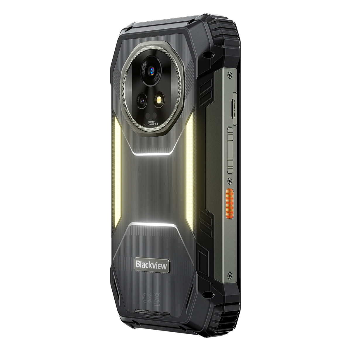 Blackview XPLORE 2 Satelliten 5G KI Robustes Handy mit 6,73" 3,2K AMOLED Display 12+256GB/16+1TB 20000mAh & Eingebautem Campinglicht