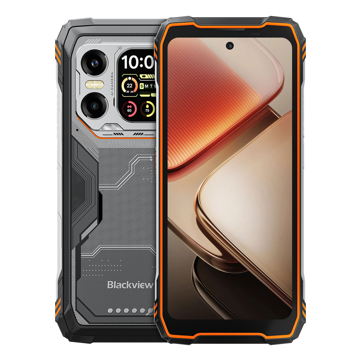 Blackview XPLORE X1 6.78" 120Hz Main & 2.01" Secondary Display MediaTek Dimensity 7050 Octa-core 108MP Main+20MP Night Vision Camera 5G AI Rugged Phone