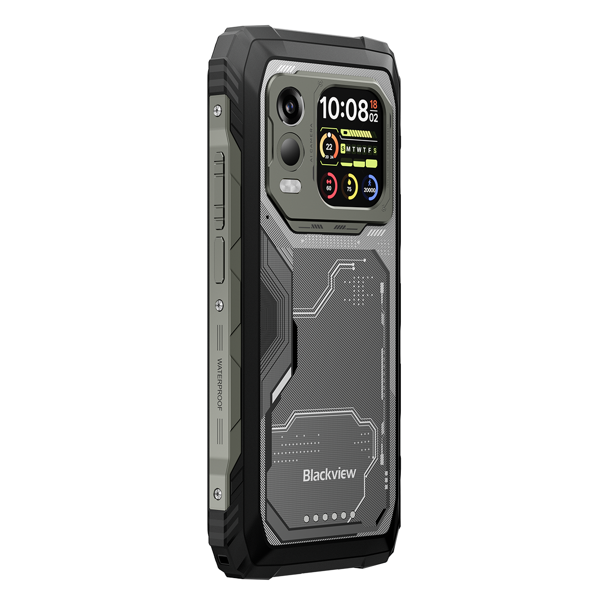 Blackview XPLORE X1 Pro Wärmebild-5G-Robusttelefon mit 6,78-Zoll 2,4K 120Hz Haupt- und 2,01-Zoll Sekundärdisplay, 10000mAh Akku
