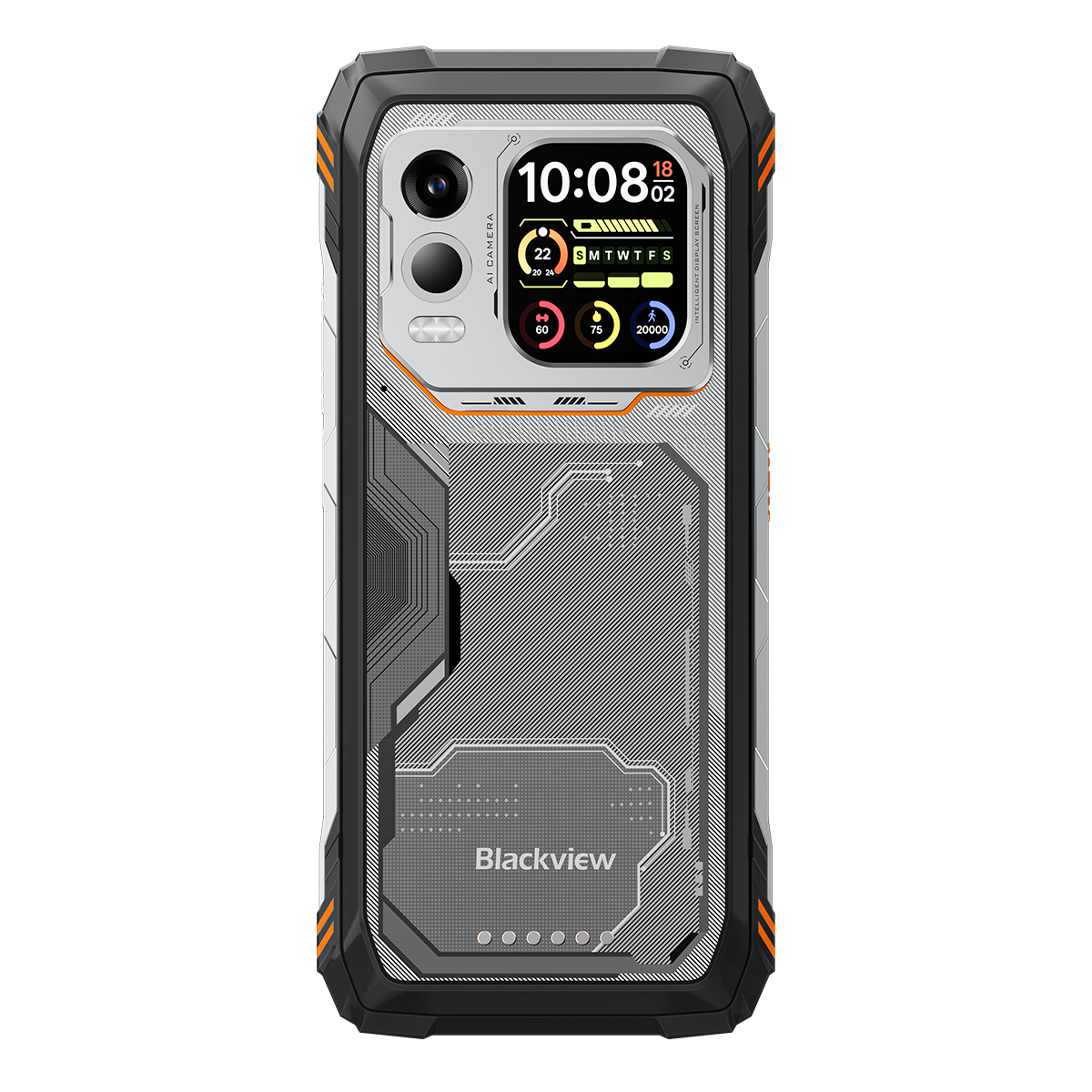 Blackview XPLORE X1 Pro Wärmebild-5G-Robusttelefon mit 6,78-Zoll 2,4K 120Hz Haupt- und 2,01-Zoll Sekundärdisplay, 10000mAh Akku