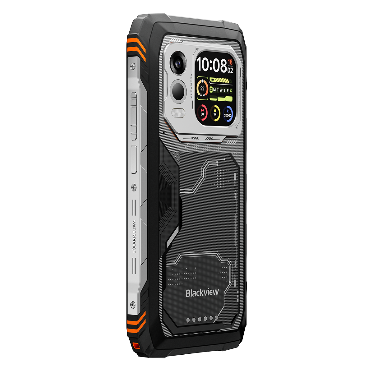 Blackview XPLORE X1 Pro Wärmebild-5G-Robusttelefon mit 6,78-Zoll 2,4K 120Hz Haupt- und 2,01-Zoll Sekundärdisplay, 10000mAh Akku
