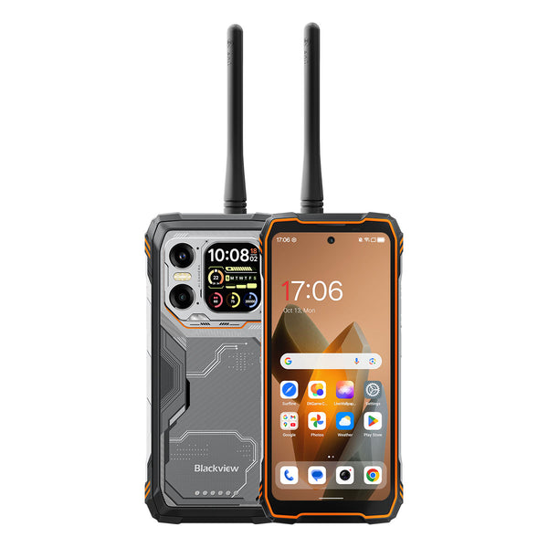 Blackview XPLORE 1 Walkie Talkie 5G Walkie-talkie Robust Telefon mit 6,78" 120Hz Haupt- & 2,01" Sekundärdisplay 20000mAh Akku