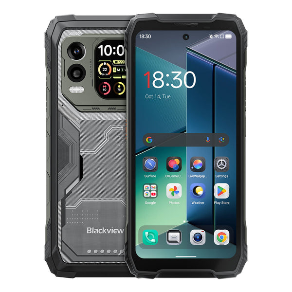 Blackview XPLORE 1 Pro 5G Thermische Bildgebung Robust Telefon mit 6,78" 120Hz Haupt- & 2,01" Sekundärdisplay 20000mAh 170LM Taschenlampe