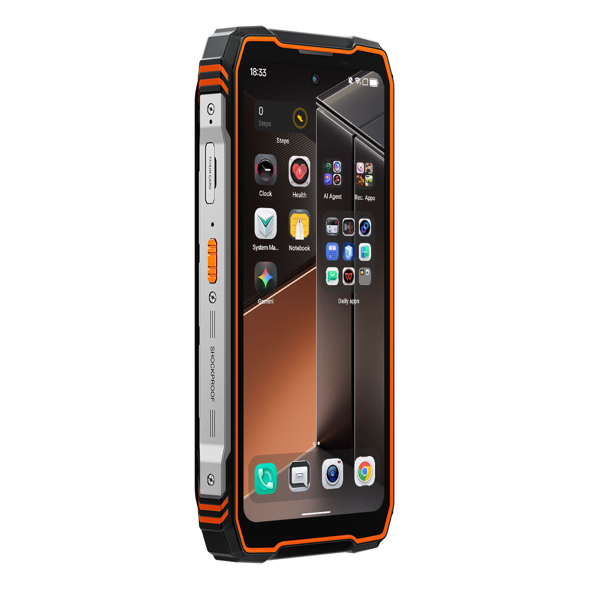 Blackview XPLORE 1 Pro Thermal lmaging Rugged 5G Phone with 6.78" 120Hz Main & 2.01" Secondary Display 20000mAh & 170LM Flashlight
