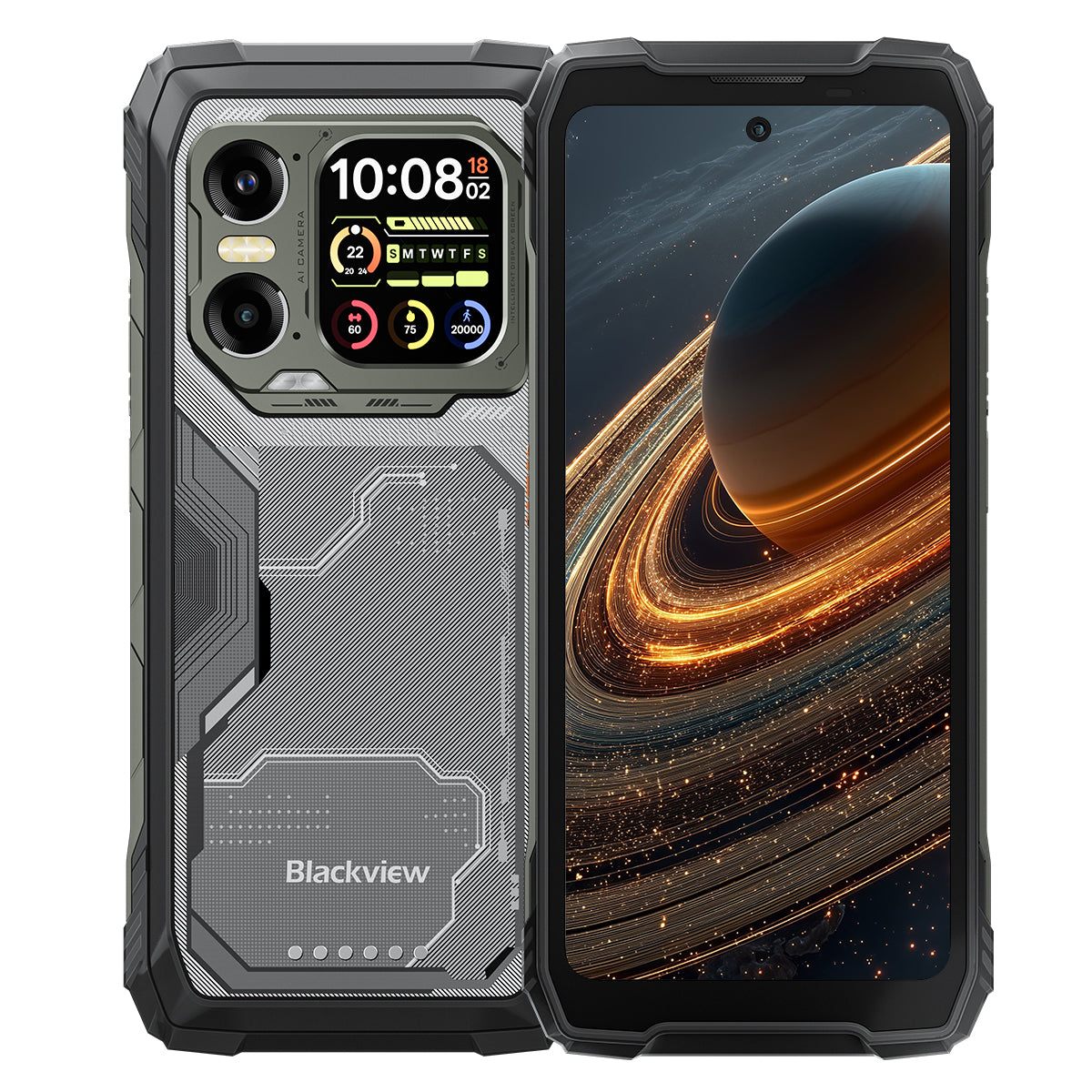 Blackview XPLORE 1 Walkie Talkie 5G Rugged Phone with Walkie-talkie 6.78-inch 120Hz Main & 2.01" Secondary Display 20000mAh Battery