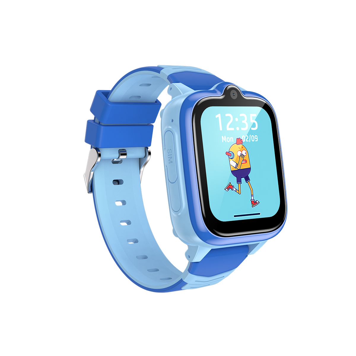 Blackview Z10 1,83 Zoll IP67 wasserdichter GPS-Tracker 4G Videoanrufe Kinder-Handy-Smartwatch 