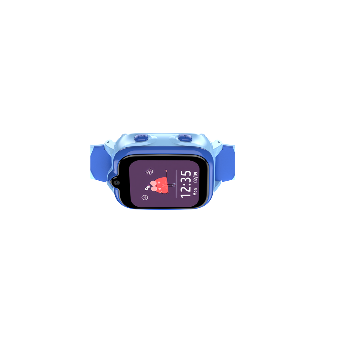 Blackview Z10 1,83 Zoll IP67 wasserdichter GPS-Tracker 4G Videoanrufe Kinder-Handy-Smartwatch 
