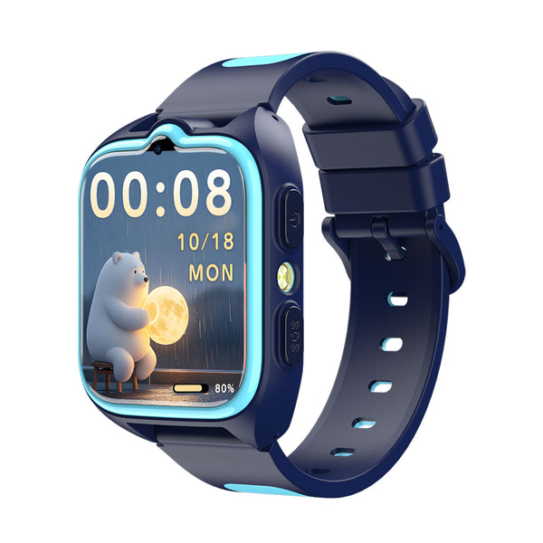 Blackview Z30 1,75-Zoll LED-Taschenlampe GPS + LBS + WIFI KI-Positionierung 4G Videoanruf Kindertelefonuhr