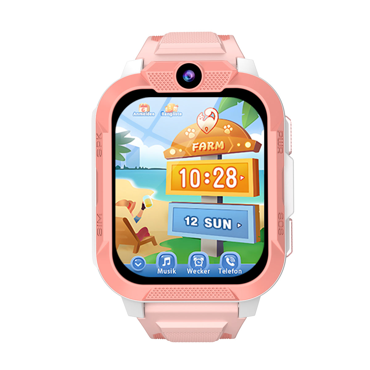 Blackview Z40 Pro 1.85-inch IP68 Waterproof LED Flashlight GPS + LBS + WIFI Positioning 4G Video Calling Kids Phone Watch
