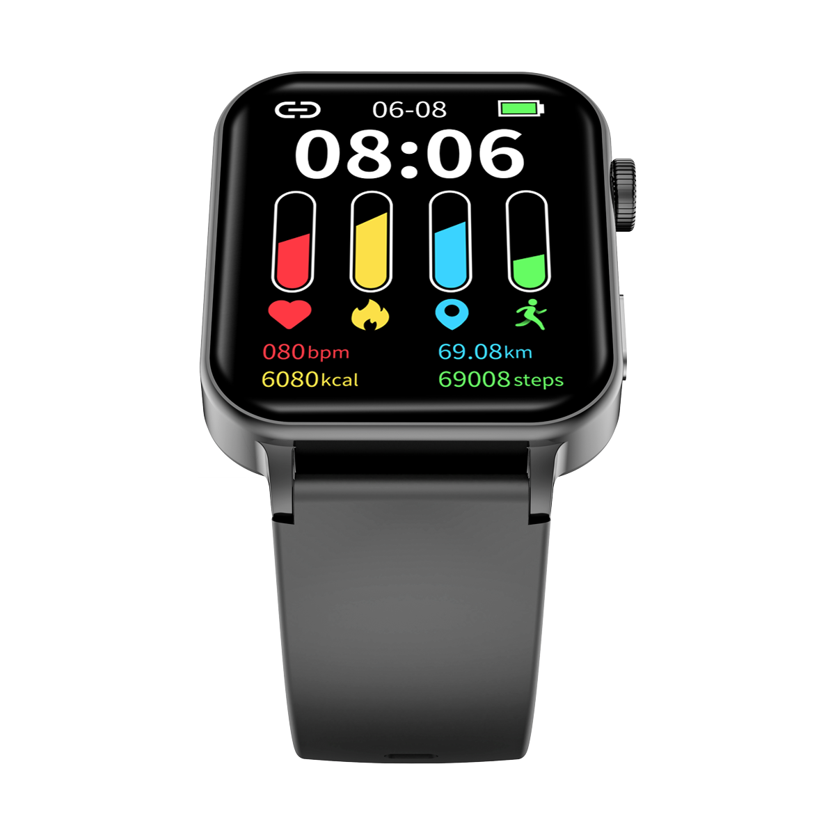 Blackview W10 IP68 Wasserdichte Bluetooth-Anruf-Sprachassistent-Smartwatch