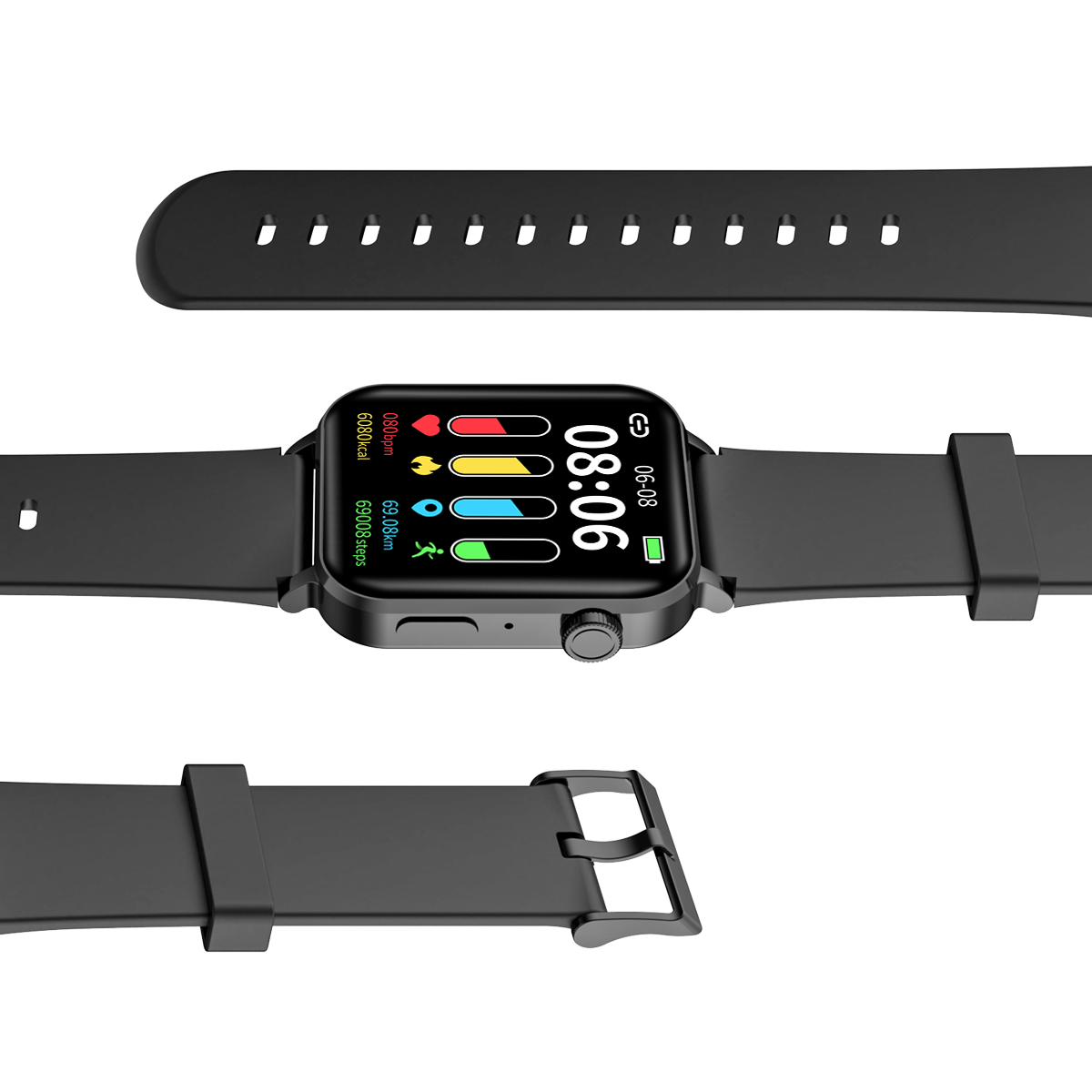 Blackview W10 IP68 Wasserdichte Bluetooth-Anruf-Sprachassistent-Smartwatch
